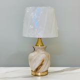 Aura Fiber-Art Table Lamp pair
