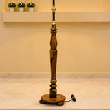 Sheesham Wood Floor Lamp
