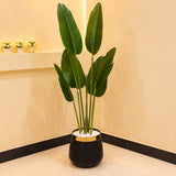 Artificial Banana Plant with 6 Leaves for Home Decor