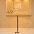 Three Crystal Ball Floor Lamp