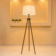 Tripod folding black floor lamp [METAL]