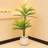Artificial Kangi Palm Plant with 2 Stem Bunch for Home Decor