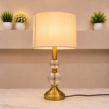 Double Ball Table Lamp Pair