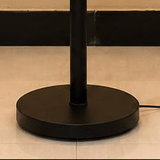 Black & Gold Ornate Standing Floor Lamp