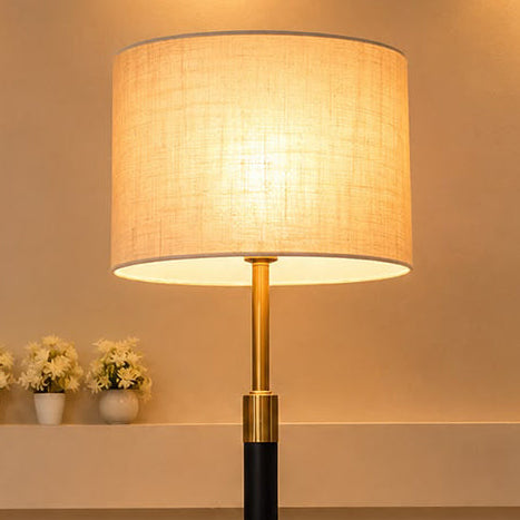 Black & Gold Standing Floor Lamp