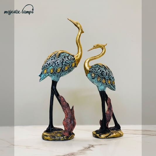 Imperial Crane Artifact Pair