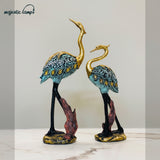 Imperial Crane Artifact Pair