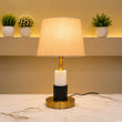Modern Dual-Tone Stacked Ceramic Table Lamp [pair]