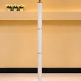 Modern Black & White selender Floor Lamp