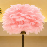 The Blush Dream Feather Table Lamp