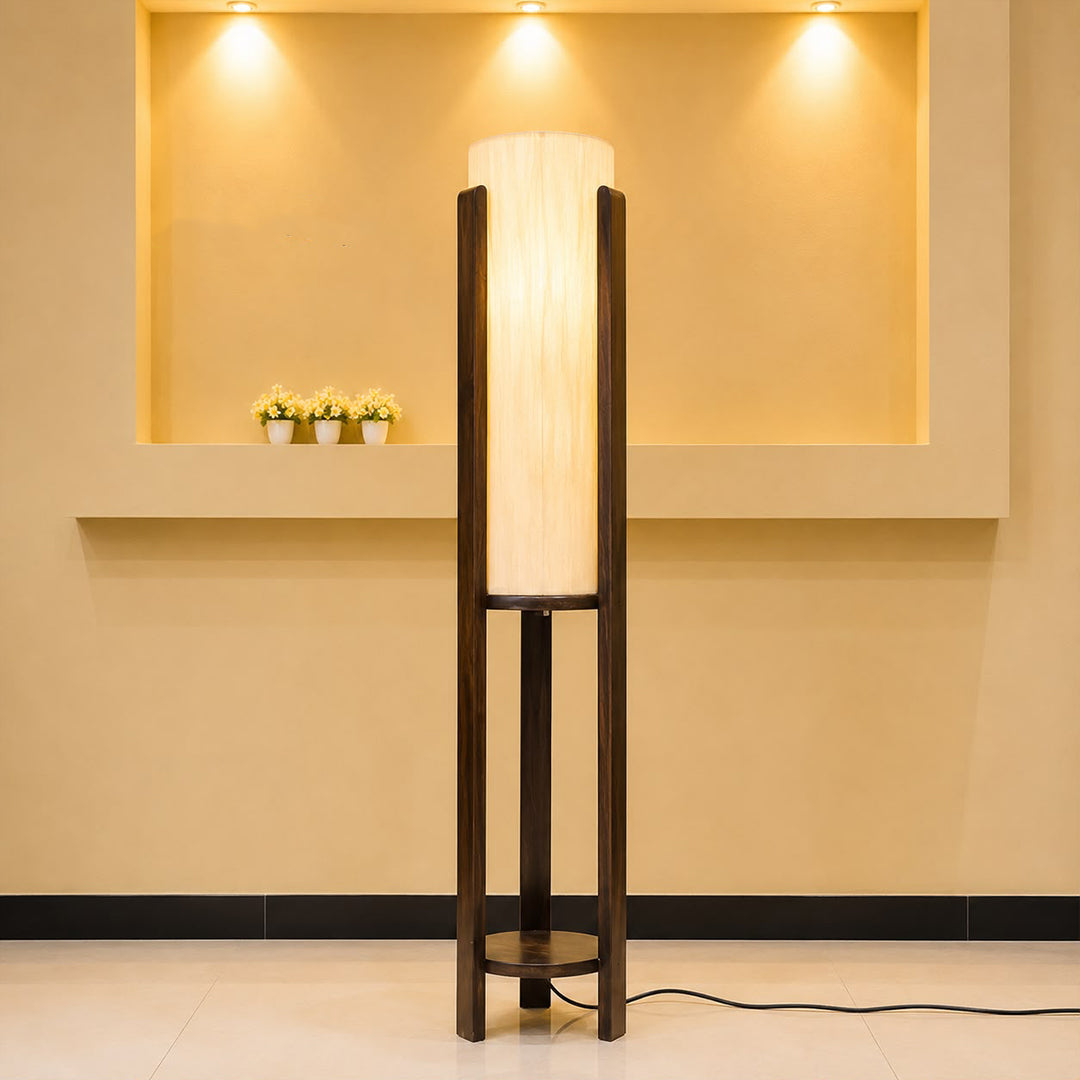 Wood Fire Floor Lamp / this lamp is only for karachi