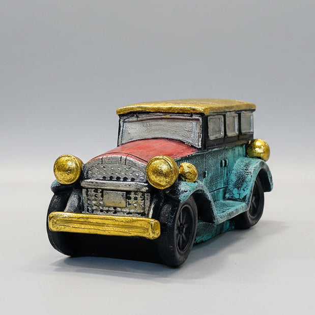 Vintage Classic Car Fiber Showpiece