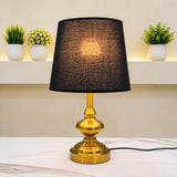 Classic Antique Brass  Metal Table Lamp [pair]