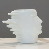 The Serene Silhouette Fiber Planter / Vase