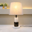 Modern Marble &amp; Art Deco Stacked Table Lamp [pair]