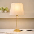 Golden Simple Rod Table Lamp Pair
