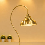 Brass Elephant Small Floor Lamp