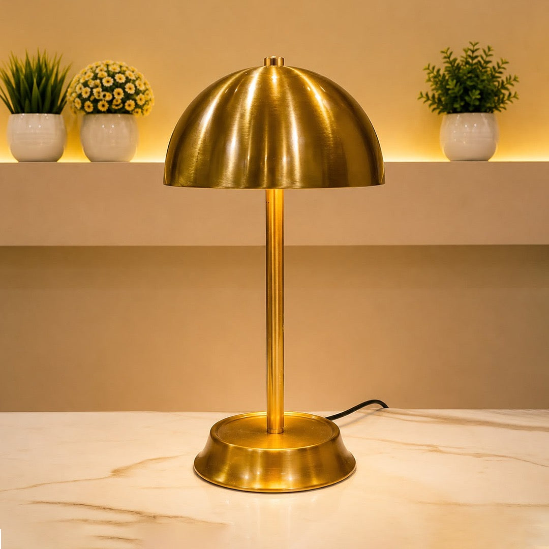 Golden Nordic Dome Table Lamp [pair]