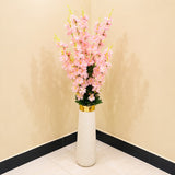 Pink Delphinium Artificial Flowers for Home Decor
