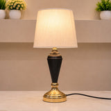 Tapered Goblet Metal Table Lamp (Pair)