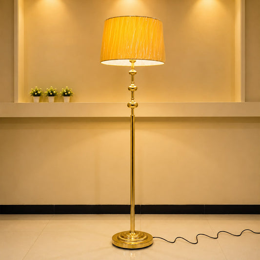 Brass Marble Ball Floor Lamp