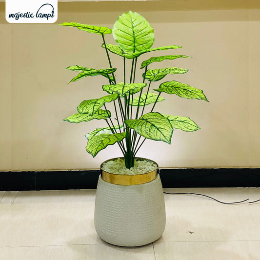 Artificial Dieffenbachia Floor Plant 3ft for Home Decor