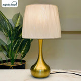 Brass Surai Style Table Lamp Pair
