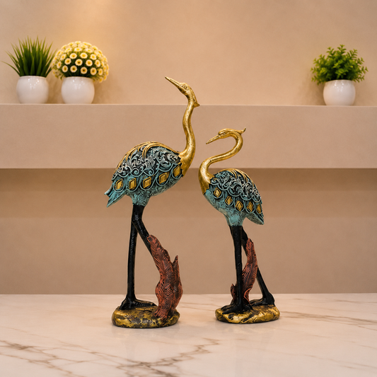 Imperial Crane Artifact Pair