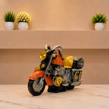 Vintage Cruiser Fiber Motorcycle Showpiece
