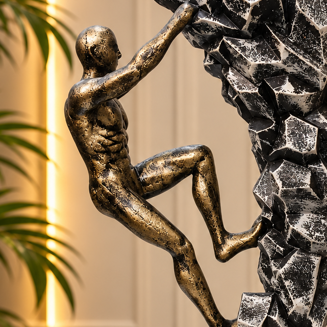 Dynamic Climbing Sculpture [fiber]