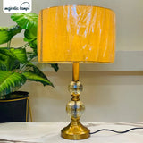 Double Ball Table Lamp Pair