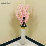 Pink Delphinium Artificial Flowers for Home Decor