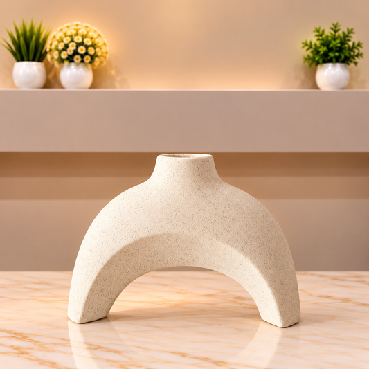 Arcform Ceramic Sculpture Vase