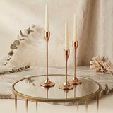 Candlestick Set (Copper Finish)
