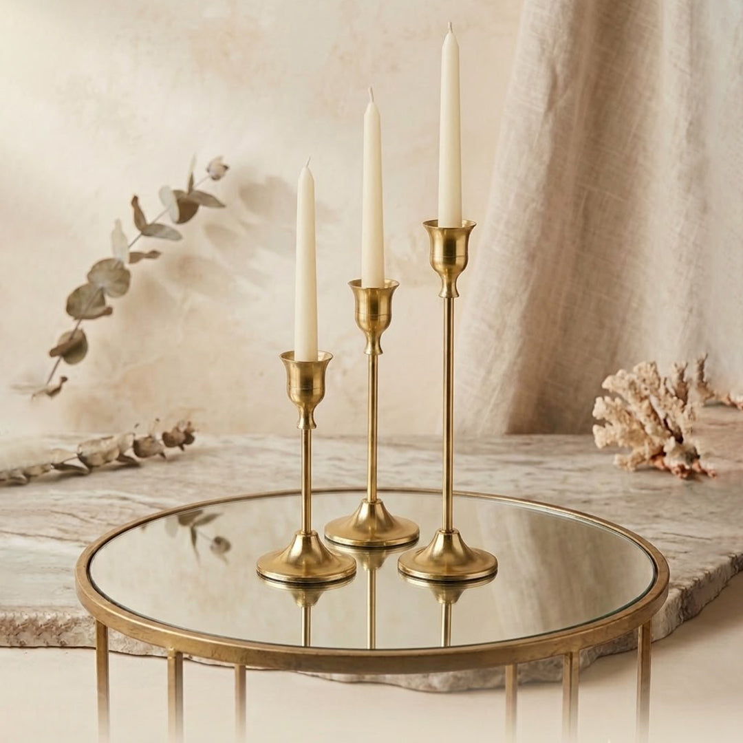 Golden Candlestick Set