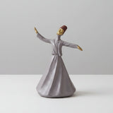 Whirling Dervish Sufi Sculpture [ Set of 3 ] fiber