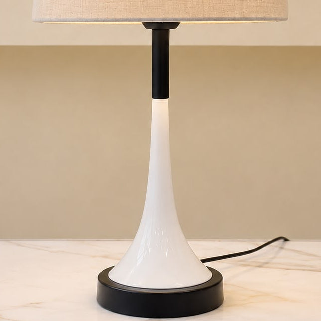Baja White Table Lamp Pair