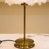 The Cloud-Nine Feather Table Lamp pair