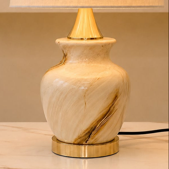 Aura Fiber-Art Table Lamp pair