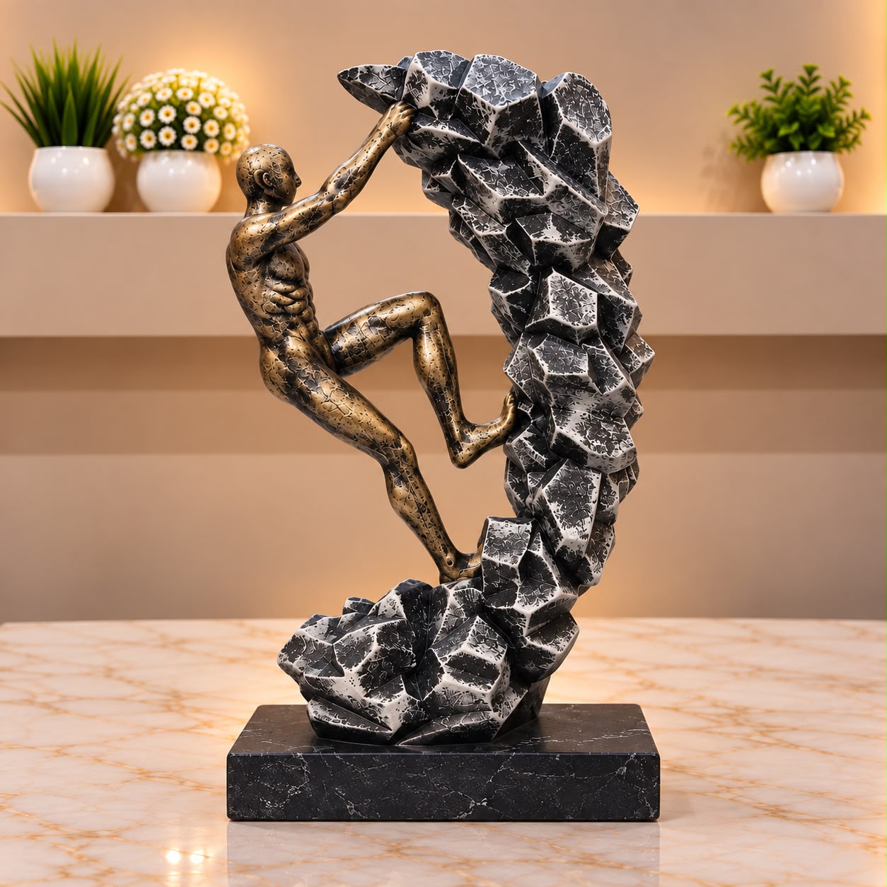 Dynamic Climbing Sculpture [fiber]