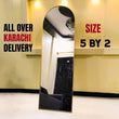 Arch Full Length Mirror 5x2 ft /this mirror can be delivered in karachi