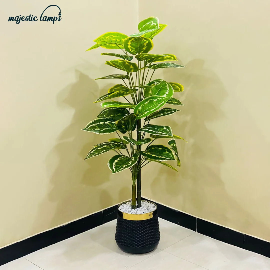 Artificial Money Plant with 2 Stem Bunch for Home Decor