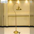 Brass Elephant Small Floor Lamp