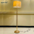 Brass Marble Ball Floor Lamp