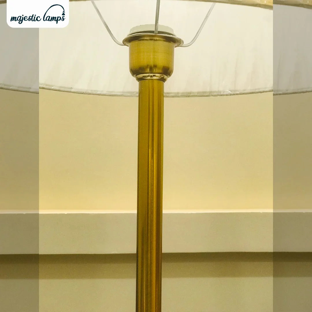 Brass Simple Rod Floor Lamp