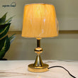 Golden Biscuit Table Lamp Pair