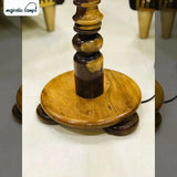 Sheesham Wood Floor Lamp