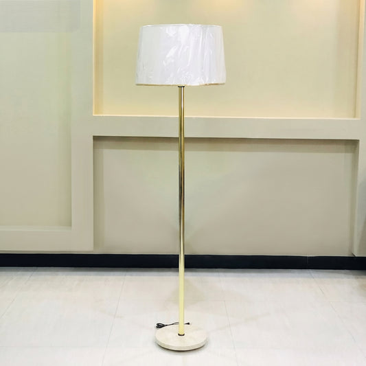 Simple rod Golden Rod Floor Lamp