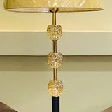 Three Crystal Ball Floor Lamp