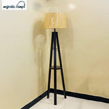 tripod wood floor lamp / this lamp is only for karachi